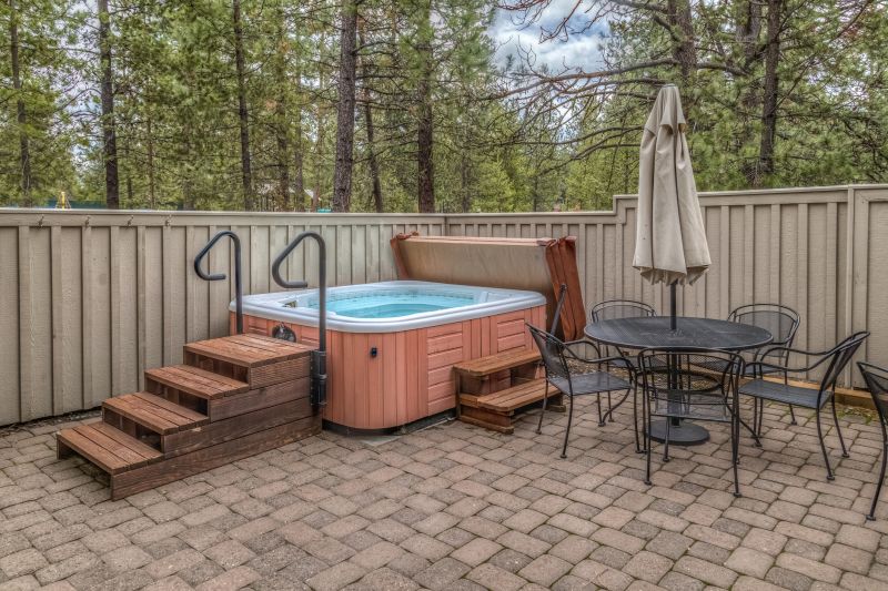 Hot Tub on Patio